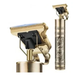 Daling Maquininha Cortador de Cabelo Sem Fio Dourado Dl-1073a