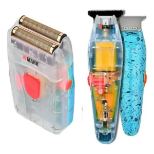 Máquina de Acabamento Sem Fio Wmark NG-202 e Shaver NG987