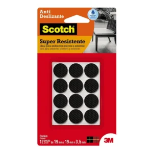 Anti-risco Redondo P Preto Scotch