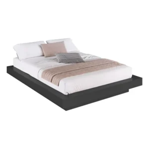 Cama Casal Queen Suspensa 140/160 Zurique Grafite