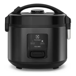 Panela de Arroz Elétrica Electrolux 2L Preta Efficient Visor Glass por Rita Lobo ERC10