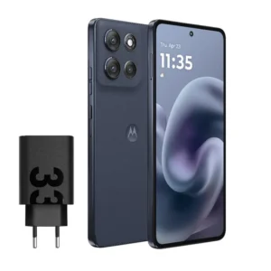 Motorola Moto G86 5g Dual Sim 256 Gb/8 Gb de RAM expande 24 GB, azul. 5200 mAh, Gorilla Glass 7i, certificação militar, submersível Ip69.