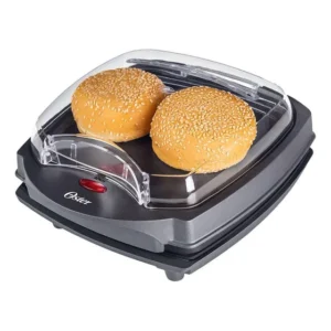 Grill Burguer Oster 2 Em 1 Com Estufa 1000w 220v Ogrl500-220 Preto 220v