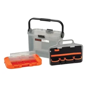 Maleta de Ferramentas Black Decker Modelo BCKSB29C04 com Parafusadeira e Furadeira 20V