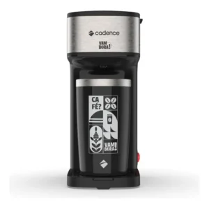 Cafeteira Elétrica Cadence Vambora C/copo Termico Cadence Preto 220v