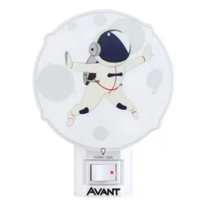 Luminaria Noturna Infantil Tomada 1w Avant Astronauta
