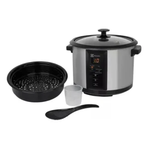 Panela Elétrica Electrolux Vapor Arroz 1,8l 10 Xícaras Cinza 127v 60 Hz