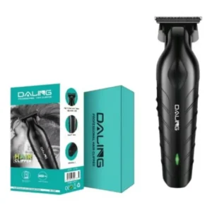 Máquina De Cortar Cabelo Elétrica Daling Dl1767 Cor Preta Preto