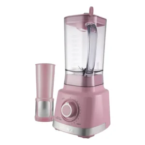 Liquidificador Rosa Britânia 1400w Lamina Promaxx 6 Turbo 3l