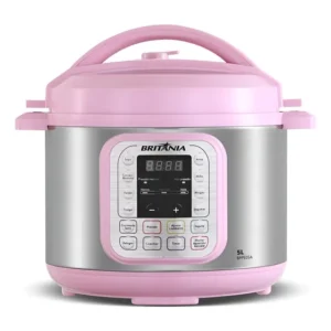 Panela De Pressão Rosa 5l Digital 11 Funções Bppe05 110v Rosa 110v
