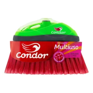 Vassoura Cerdas Longas Multiuso Varre Fácil Condor