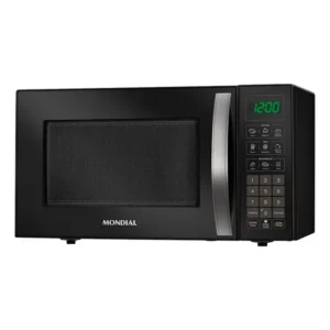Microondas Mondial Preto Corrente Doméstica Mo-02 220v