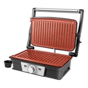 Grill Philco Pgr19pi Inox Antiaderente Redstone 1500w Cor Prateado
