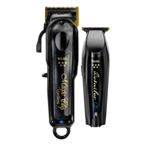 Wahl Barber Combo Cordless Preto Cortador De Cabelo Preto