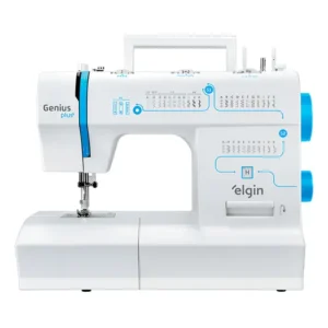 Máquina De Costura Genius Plus Elgin Jx4035 31 Pontos 220v Branca 220v