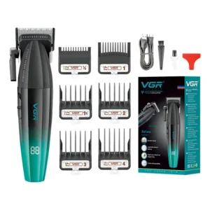 Máquina de cortar cabelo profissional Vgr V-003 Turbo 9000 Rpm Usb