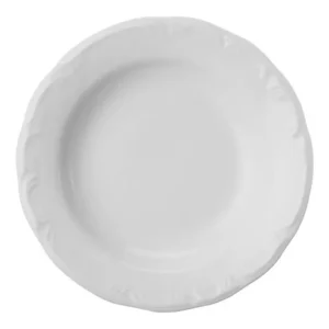 Jogo 12 Pratos Fundos Pomerode Clássico Porcelana Schmidt