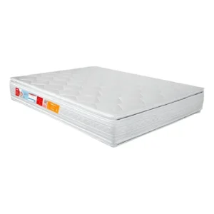 Colchão Casal Espuma D45 Orthocrin Royal Saúde Plus Pillow Top 138x188x24 Alto Suporte