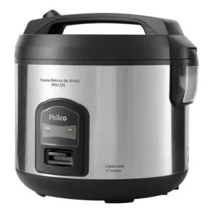 Panela De Arroz Philco 12 Xícaras (a Maior Do Mercado) Prateado 220v