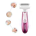 Maquina Depiladora Raspar Pêlos Elétrico Feminino 4 Em 1 Rosa 127/220v - Imagem 5