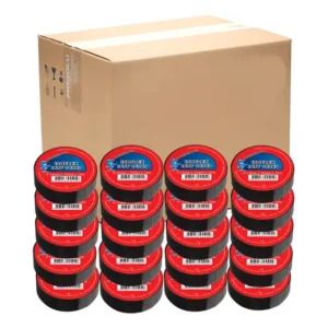 Fita Isolante Anti Chama Isoflex 19mm X 10m C/ 100 Unidades Preto Liso