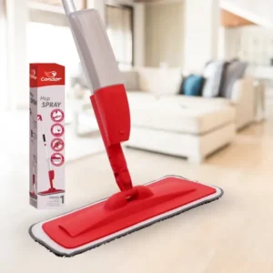 Mop Spray Premium Vassoura Rodo Limpeza Multiuso Condor Vermelho