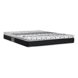 Castor OneFace tecnopedic class colchão de mola casal 138x188x25cm cor cinza escuro
