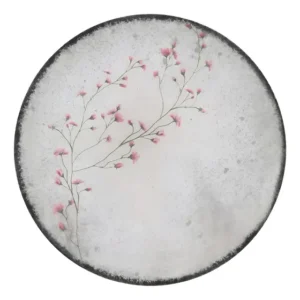 Prato Raso 25cm Refeição Porcelana Floralis Tramontina