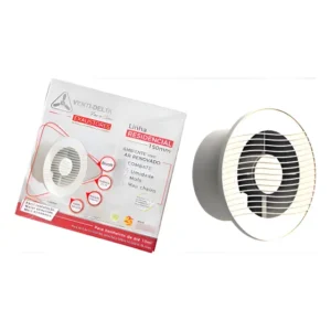 Exaustor Para Banheiro E Ambientes Venti-delta 150 Mm Bivolt 127/220v Branco