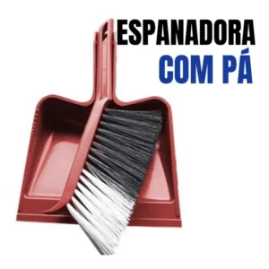 Kit Limpeza Pá De Mão Polipropileno Com Escova World Garden 34x34x5cm