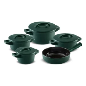 Conjunto Panelas Cerâmica Ceraflame Duo Smart 5 Peças Matte