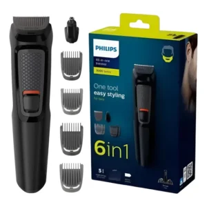 Aparador De Pelos Philips Multigroom 3000 - Mg3711/15 Preto 127/220v