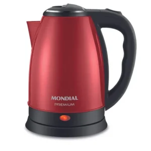 Chaleira Elétrica Pratic Inox Ce-06-r Vermelha Mondial Cor Vermelho