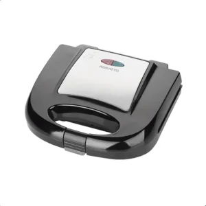 Sanduicheira Grill Misteira Torradeira Inox 110 Antiaderente Cor Preto
