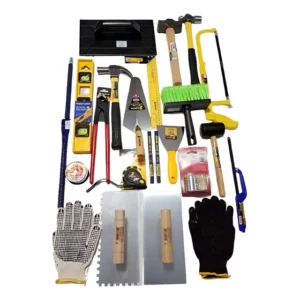 24 Ferramentas Para Serviço Em Geral Kit Ferramentas Amarelo