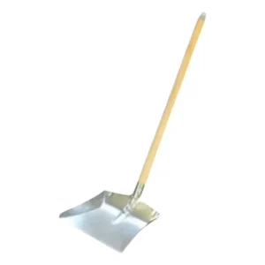 Pá de Lixo Metal Escritex com Cabo de Madeira 60cm