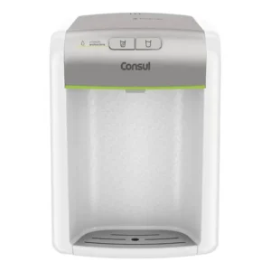 Purificador de água Consul Branco refrigerado com proteção antibactérias CPB34ASVNA