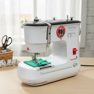 Máquina De Costura Agulha Dupla - Iwmc510 Branco 127/220v