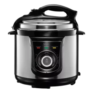 Panela Pressão Elétrica, Elgin, 4l, Aço Inox, 127v, 42ppr Prateado/preto 127v