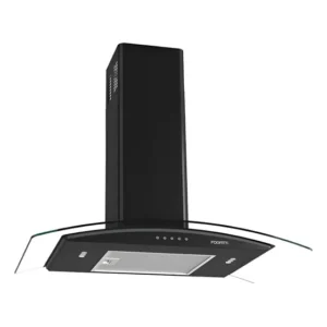 Coifa De Parede Clean 75cm Vidro Curvo Fogatti Black 220v Black 220v