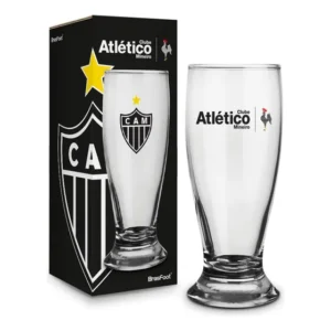 Copo Munich Atlético Mineiro Tulipa Galo Torcedor Cor Branco