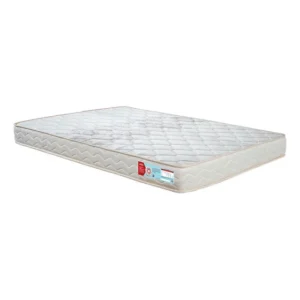 Colchão Casal Ortopédico Espuma D33 Orthocrin Cristal 138x188x25 Bege Conforto Firme Espuma Certificada