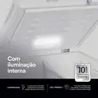Freezer Horizontal Eos 398l Dupla Ação Efh450x Cor Branco - Imagem 4