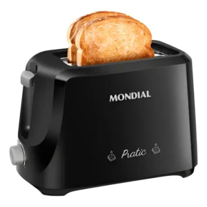 Tostador De Pães Pratic T18 700w Preto Mondial Preto 127v