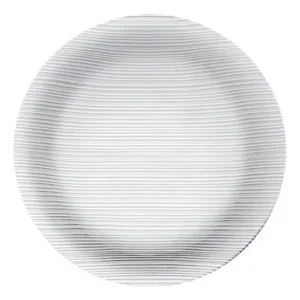 Prato de Sopa Vidro Nadir Figueiredo Diamante Transparente Kit 6 Unidades 22cm