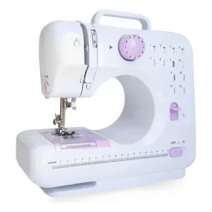 Máquina De Costura Reta ImportWay 12 Pontos Doméstica IWMC-505 Portátil Branco