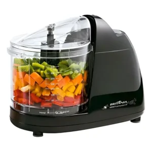 Mini Processador De Alimentos Britânia 2p 160w Preto 220v