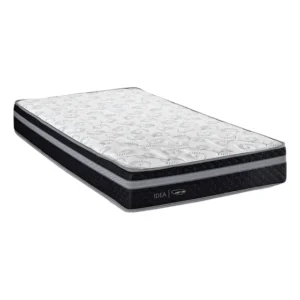 Colchão Herval Zafira Solteiro 88x188x22 Preto