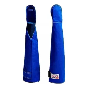 Mangote Térmico RioValley Aramida Carbono Azul 55cm Resistência 350°C