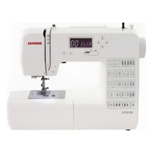 Janome Máquina De Costura 1050dc Com Mesa Extensora Bivolt Branco 220v - 240v